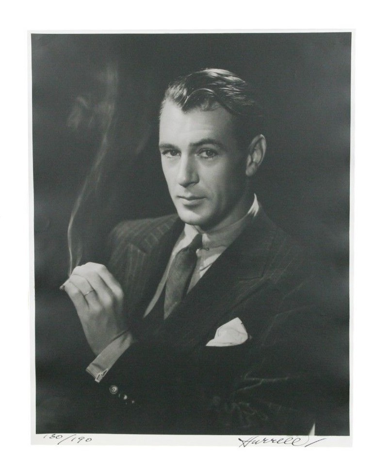 Gary Cooper by George Hurrell Signed Photographic Print LE of 190 14