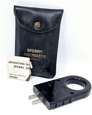 A. W. SPERRY Energizer Model E-1 Snap Around Volt OHM AMMETER w/Case Vintage