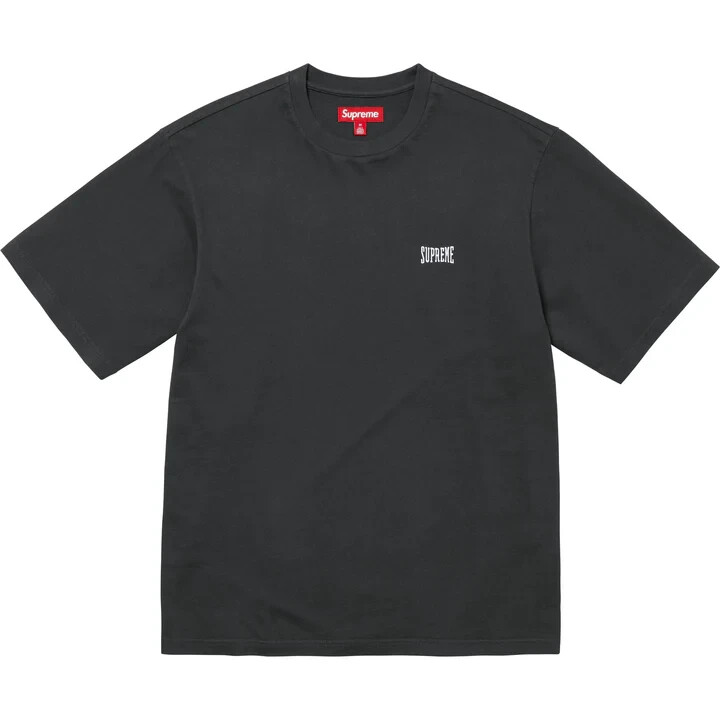 Supreme Warm Up Washed S/S Top Black | eBay