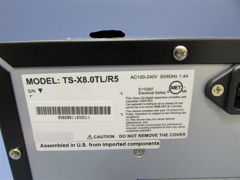 Лот из 5 б/у станций Buffalo Tera TS-X8.0TL/R5 БЕЗ ДИСКОВ или ключа - Изображение 4 из 4