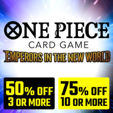 ONE PIECE - OP09 EMPERORS IN THE NEW WORLD - C / UC / R / L SINGLE CARDS ENGLISH