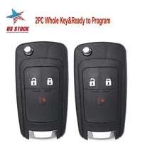 2 For 2013 2014 2015 Chevrolet Spark Smart Remote Car Key Fob A2GM3AFUS03