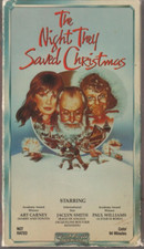 The Night They Saved Christmas VHS Very Good Art Carney Jaclyn Smith