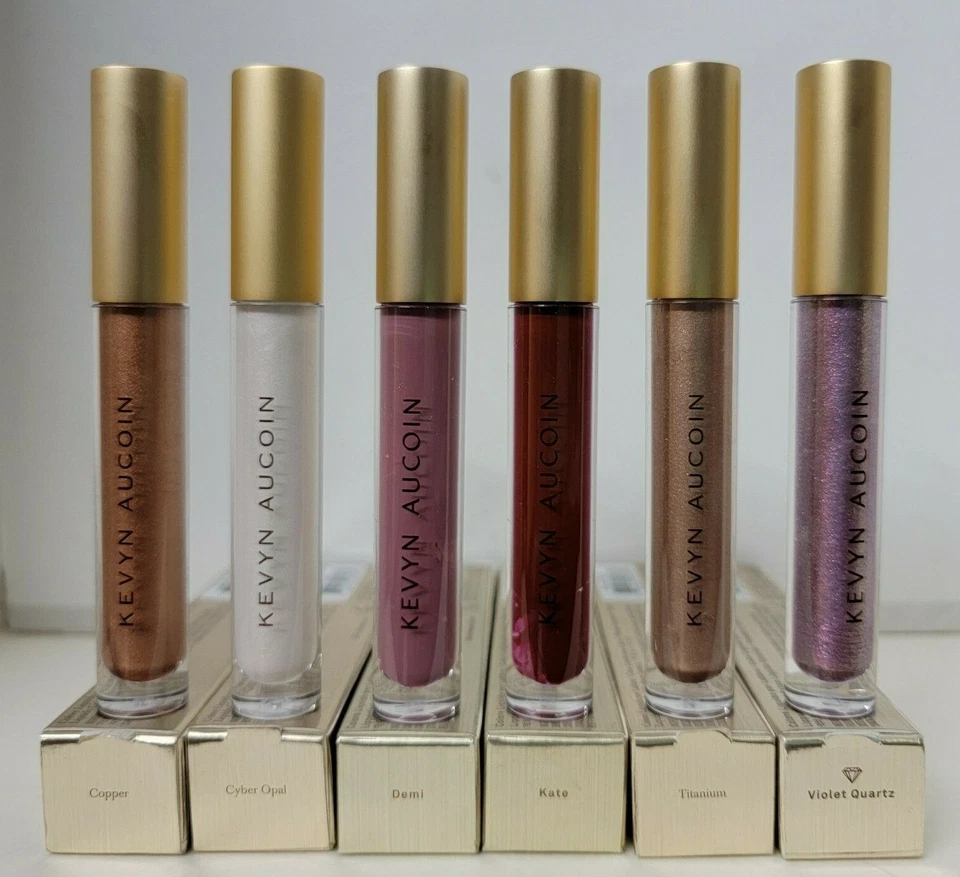 KEVYN AUCOIN РАСПЛАВЛЕННАЯ ГУБА ЦВЕТ 0,1 жидкой унции новый в коробке выбрать цвет - Изображение 4 из 4