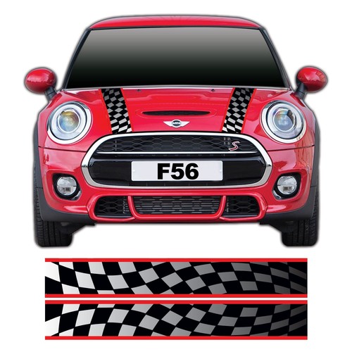 Fasce Adesive Mini Cooper Countryman Clubman Strisce Fiancate Adesivi Laterali - Foto 3
