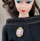 DOLL Pin Brooch  FOR Integrity Toys Poppy Parker Barbie Repro Vintage Silkstone