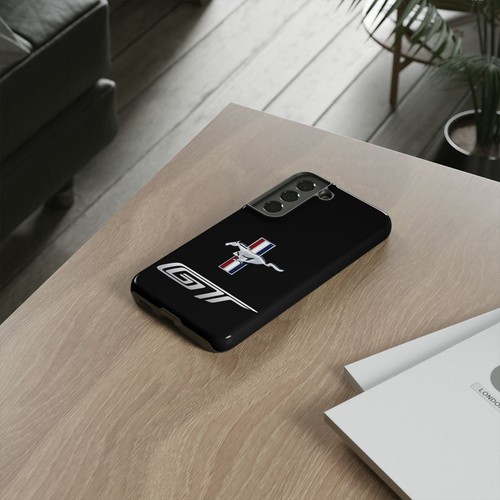 Black Tough Cases For iPhones, Samsung Galaxy Google Pixel Mustang GT Racing - Picture 180 of 210