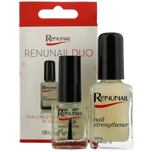 Dr. Lewinn's Nail Renunail Duo Strengthener 30ml & Nourishing Oil 14ml