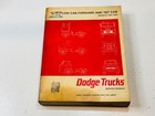 Original Dodge Truck Service Repair Shop Workshop Maintenance Manual Tilt Cab