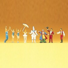Troupe de Cirque-HO 1/87-PREISER 20254
