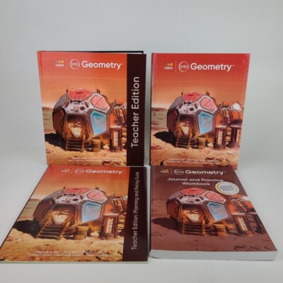 HMH into Geometry COMPLETE Teacher Edition 2020 Kit, Student Textbook Included
