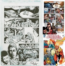 Gerry Conway Firestorm Legends of Tomorrow #1 Pg 16 Original Art Eduardo Pansica | eBay US (Buy It Now)