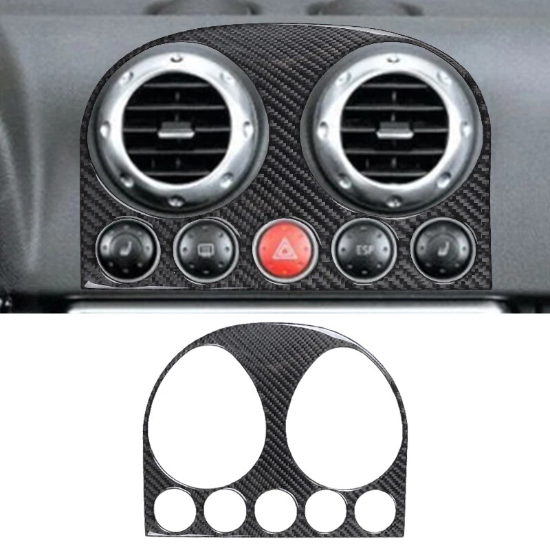 18pcs For Audi Audi TT 2001-06 Carbon Fiber Full Dash Console Interior Trim — 第 4/4 张图片