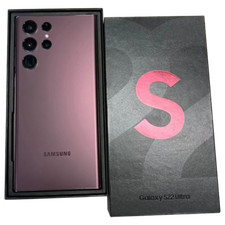 NEW Samsung Galaxy S22 Ultra 5G SM-S908U Smartphone 128GB/256GB/512GB Unlocked