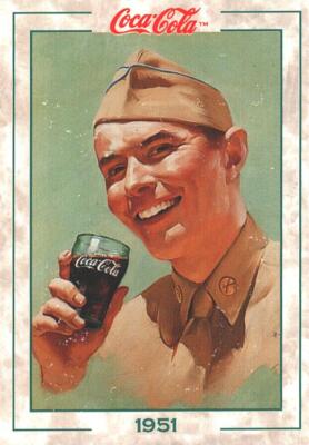 The Coca-Cola Collection Card - Series 2 USA No. 171 - Trivia Card 1994 ed. Ma...