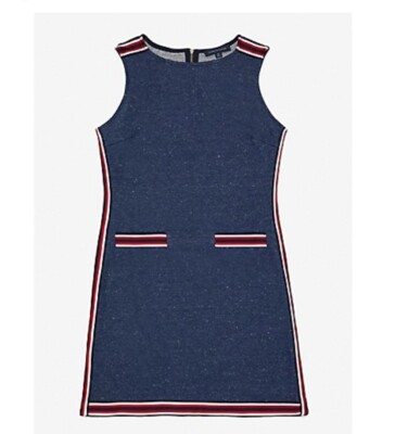 Tommy Hilfiger Women's Essential Sleeveless Shift Dress Denim - XS Tommy Hilfiger Women's Essential Sleeveless Shift Dress Denim - XS