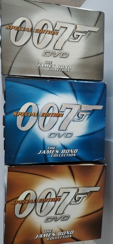 The James Bond Collection - Special Edition Dvd 3 Box Gift Set 007 20 DVDs Total - Picture 2 of 7