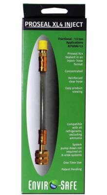 ac leak sealant,easy seal, Direct Inject, Envirosafe, R22, R12, R1234yf, R134a