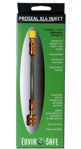 ac leak sealant,easy seal, Direct Inject, Envirosafe, R22, R12, R1234yf, R134a