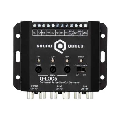SoundQubed Q-LOC5 Active Line Out Converter 2-5 Channel 