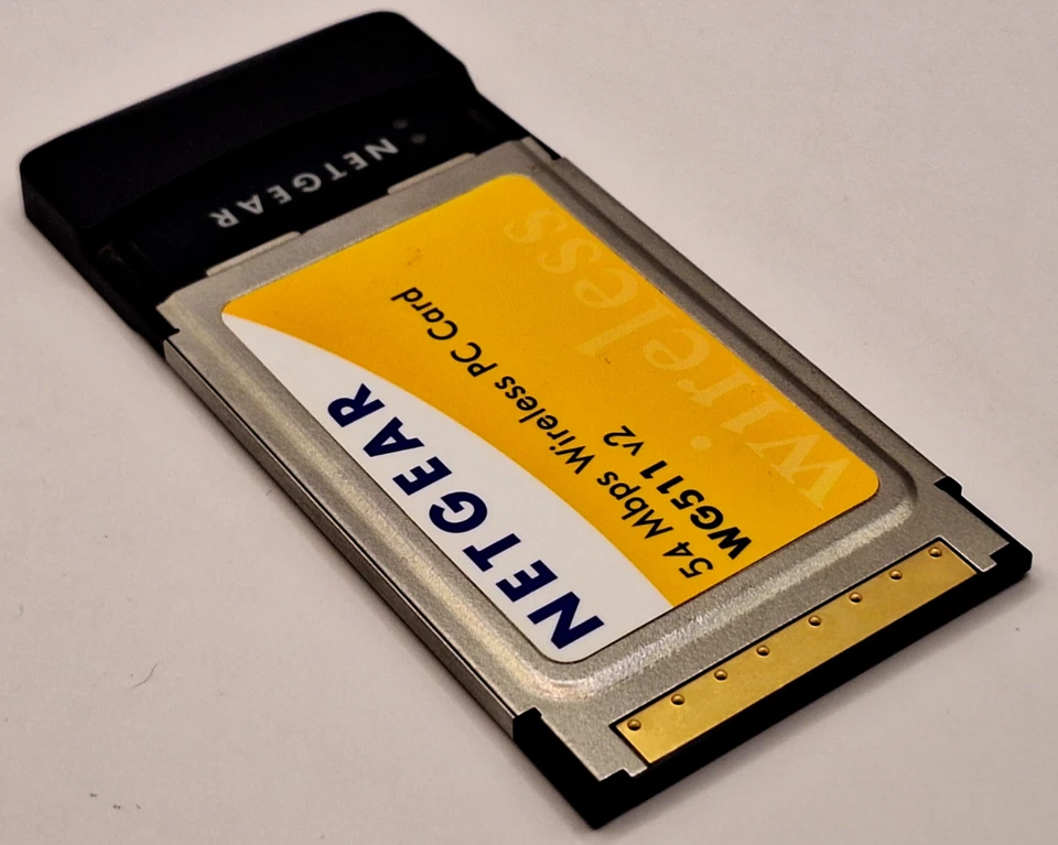 Netgear WG511 v2 54Mbps Wireless PC Card for Laptop *UNTESTED* - image 2 of 4