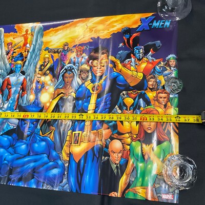 man計254枚9人フォト45枚　通常フォト144枚ステージフォト64枚 2004 X-MEN MARVEL CHARACTERS POSTER PYRAMID 36x24