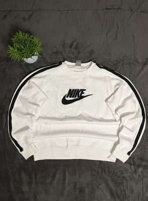 Sweater Nike Vintage Big Central Logo Rare Y2K Streetwear