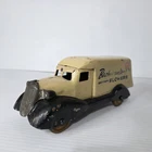 Vintage Marx Wyandotte Pressed Steel Ambulance Delivery Truck Customized Flowers