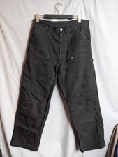 Carhartt Workwear Double Knee Pant Hose Schwarz Gr.33
