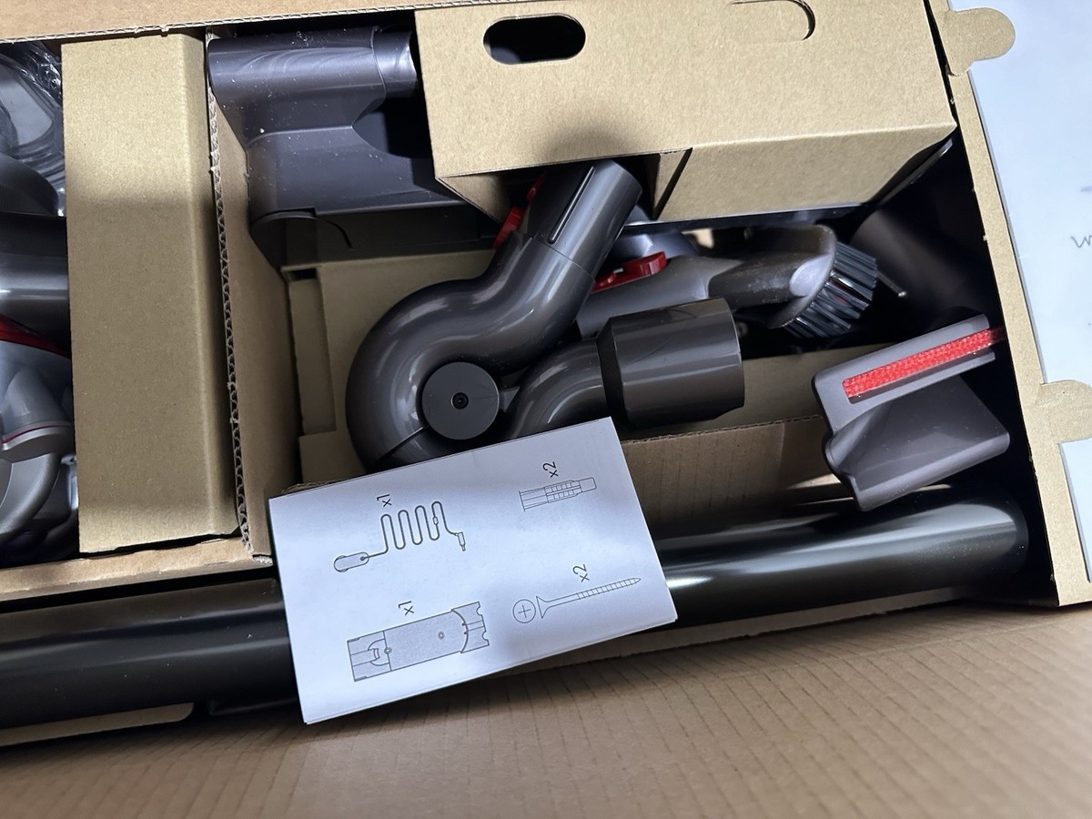 Dyson V8 Plus Cordless Vacuum, Silver/Nickel NEW | eBay
