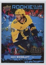 2025-26 Upper Deck Series 1 Rookie Commemorative Class Ozzy Wiesblatt #RC-7 1sb3