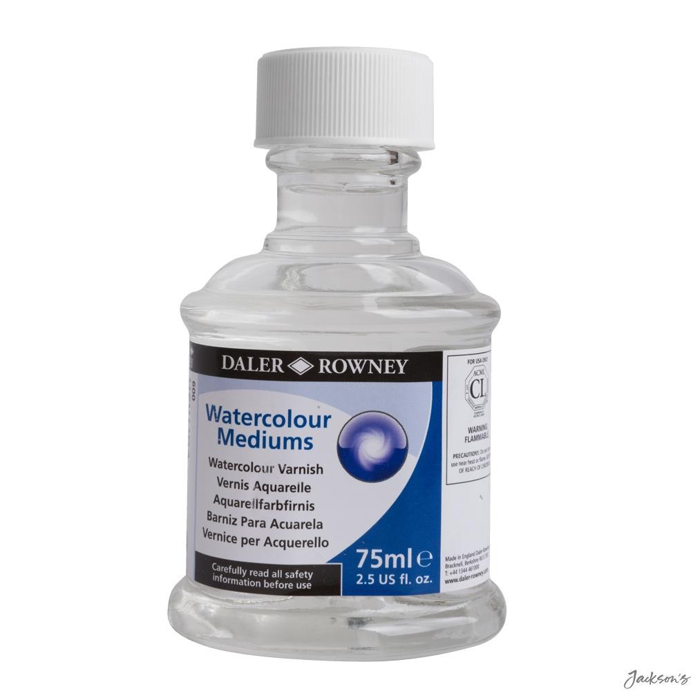 Daler-Rowney Watercolour Varnish Gloss 75ml For Watercolour Gouache Poster Paint