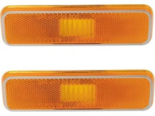 Juego de luces de señalización laterales delanteras para Dodge Omni 1979-1983 67679DZKM 1980 1981 1982