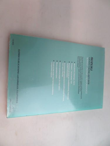 1977-1978 Suzuki GS400 Twins Service Repair Performance Shop Manual by Clymer - Picture 3 of 3