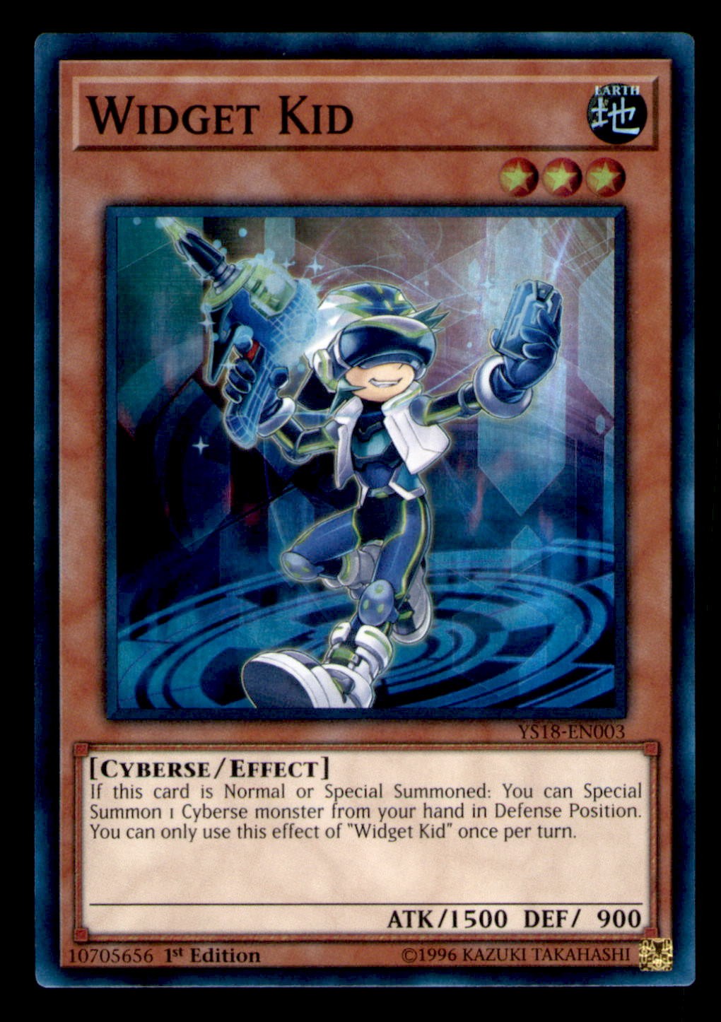 Widget Kid YS18-EN003 Starter Deck: Codebreaker Yu-Gi-Oh 1st Edition NM