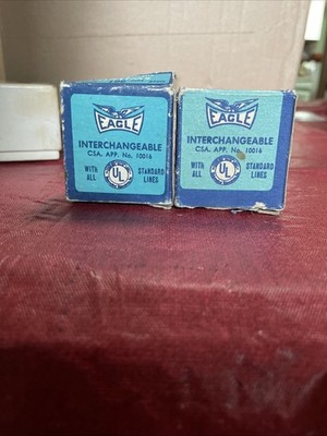 2 Eagle Interchangeable No. 901  T  Rated Single Pole Switch