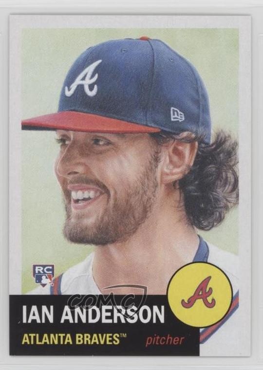 2021 Topps Living Set Online Exclusive /2808 Ian Anderson #389 Rookie RC 04eb