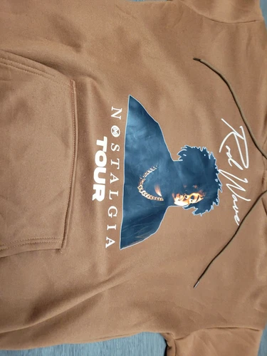 Rod Wave Hoodie Black Nostalgia Tour 2023 Size Med Adult - Picture 6 of 21