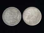 1885 & 1897 Morgan Silver Dollars NICE!