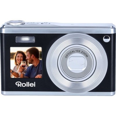 Rollei Compactline 10x Fotokamera Silber/Schwarz 20 MP (CMOS)
