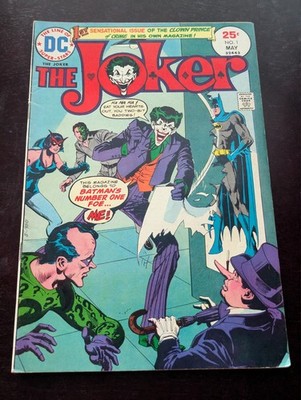 The Joker #1 1975 1st Solo Joker Series Bronze Age DC FN+/VF- Key