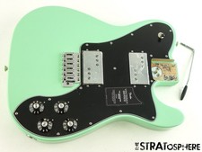 Fender Vintera II Telecaster Deluxe anni 70 con Tremolo CORPO CARICO Tele Surf Verde