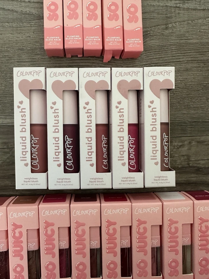 Colourpop Set - Aceite Labial So Juicy y Bálsamo Brillo + Rubores Líquidos: ¡NUEVO! Foto 3 de 4