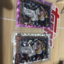 2025 Topps Series 2 - Tomoyuki Sugano #417 Pink & Base Diamante Foilboard (RC)