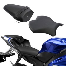 Motorcycle Driver Passenger Seat Cushion Set Fit for YZF-R6 2017-2024