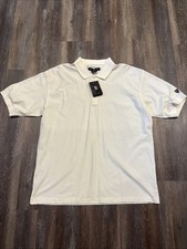 Nike Tiger Woods Polo Shirt Men  s XL Yellow Golf TW Collection Classic NWT