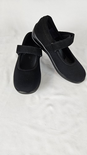 Orthofeet Shoes Women's 8EE X-Wide Black Mary Jane Style Excellent Orthopedic