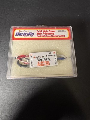 Electrify Great Planes C-50 High Power High Frequency Electronic Speed Control 