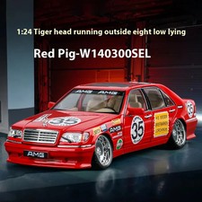1:24 Benz S W140 320SEL Diecast Racing Car Model - Alloy Metal, CCA