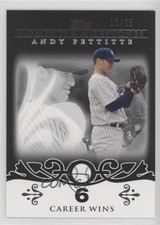 2008 Topps Moments & Milestones Black 10/25 Andy Pettitte #112 u6m